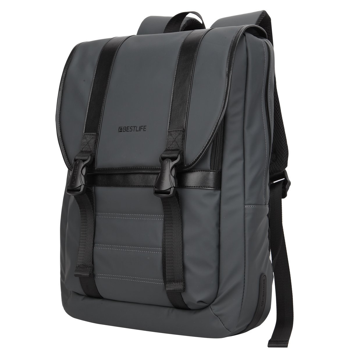 Rucsac laptop Bestlife gri BB-3212R1, 15.6"