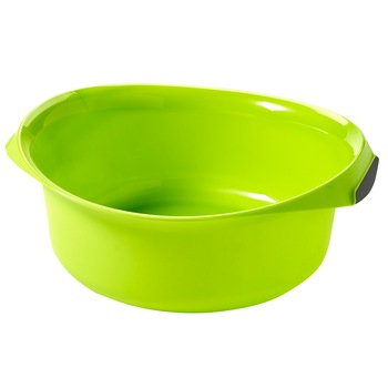 Lighean plastic Curver Urban, rotund, culoare verde, 9L Lighean plastic Curver Urban, rotund, culoare verde, 9L