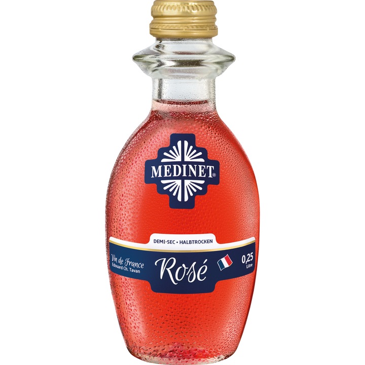 Розе трапезно вино Medinet Rose, 0.250 L