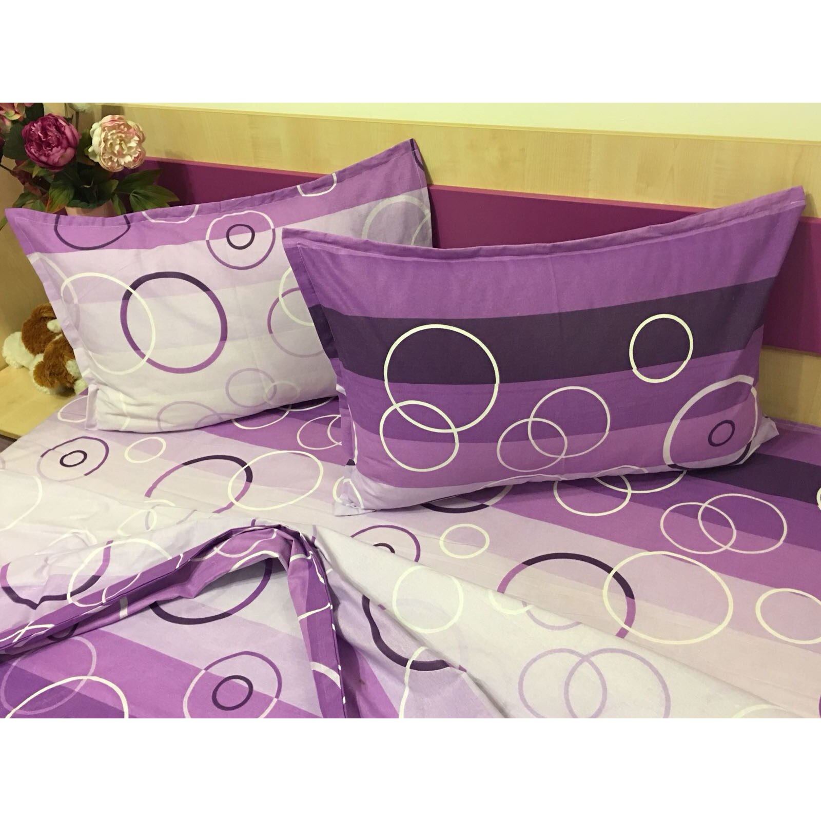Lenjerie single by Liz Line - bumbac 100% - patru piese - S489