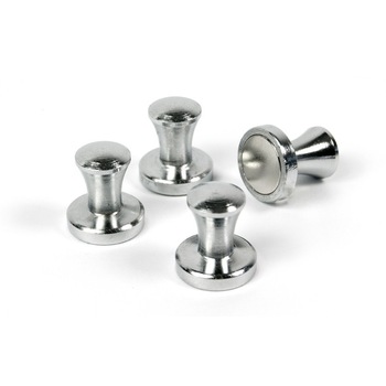 Set 4 magneti decorativi Mini-max Silver, Trendform Set 4 magneti decorativi Mini-max Silver, Trendform