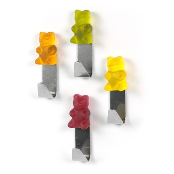 Set 4 carlige magnetice Teddy Hook, Trendform Set 4 carlige magnetice Teddy Hook, Trendform