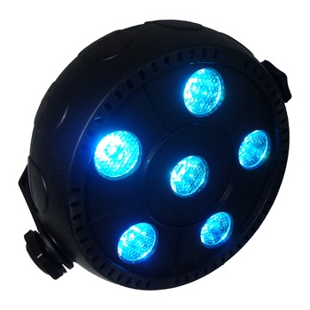 Proiector joc de lumini PAR 6 LED RGB Disco / Club / Exterior / Arhitecturale Proiector joc de lumini PAR 6 LED RGB Disco / Club / Exterior / Arhitecturale