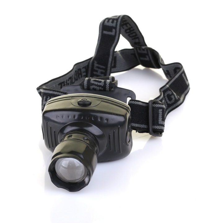 Фенер челник, Totalshop 1W, zoom, 60 lm