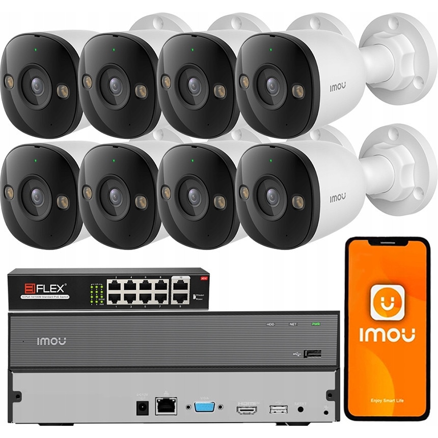 Комплект за видеонаблюдение IP Hikvision IPC-PS3EP-5M0-0280B