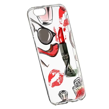 Husa Silicon, Transparent, Slim, Fashion, Apple iPhone 7 Plus / 8 Plus Husa Silicon, Transparent, Slim, Fashion, Apple iPhone 7 Plus / 8 Plus
