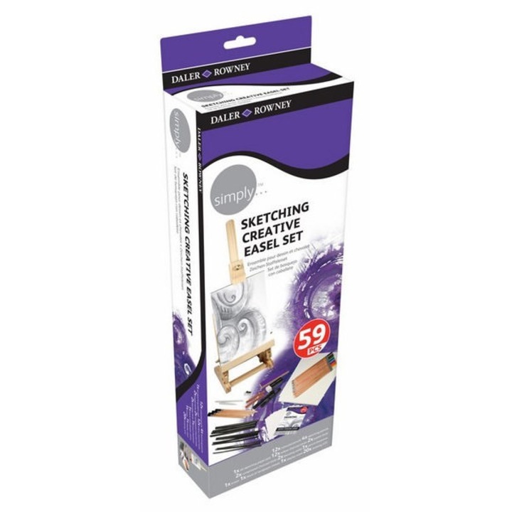 Set cu sevalet pentru schite si desen Daler Rowney
