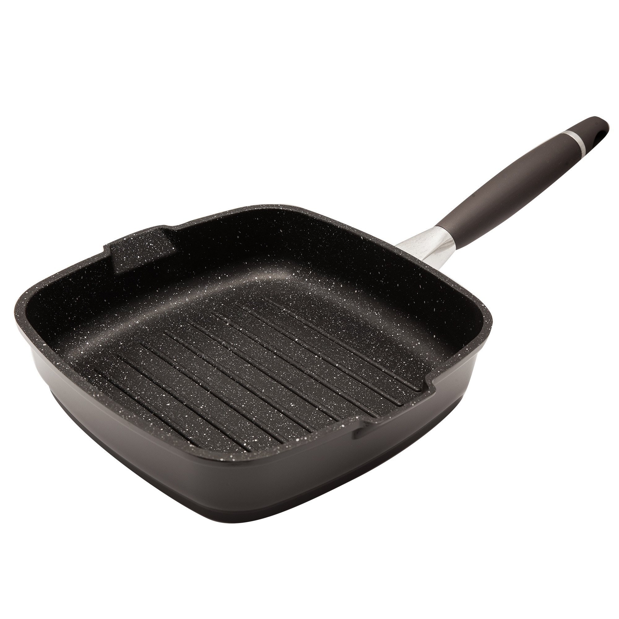 Berghoff Stone Non-stick 10 Pancake Pan, Ferno-green, Non-toxic