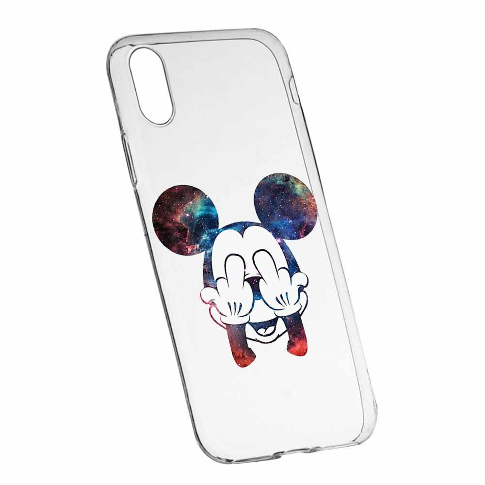 Husa pentru Apple iPhone XS Max, Mini Mouse FU, 57, Silicon