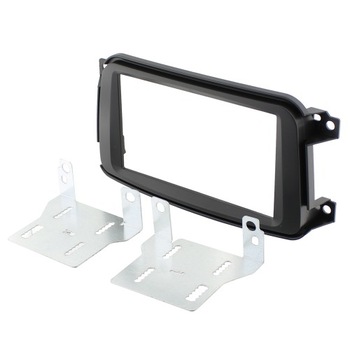 Rama adaptoare Smart ForTwo, negru, 2 DIN - 007541 Rama adaptoare Smart ForTwo, negru, 2 DIN - 007541