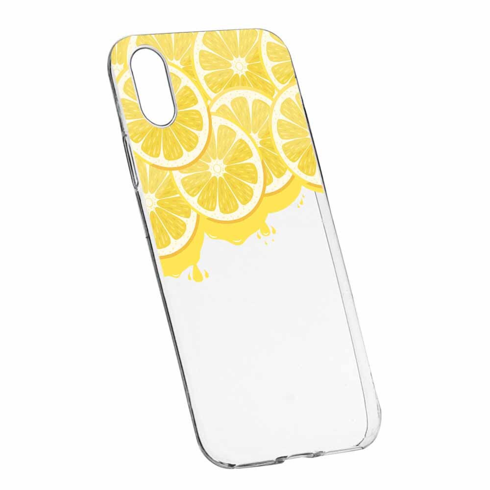 Husa pentru Apple iPhone XR, Lemon, 58, Silicon