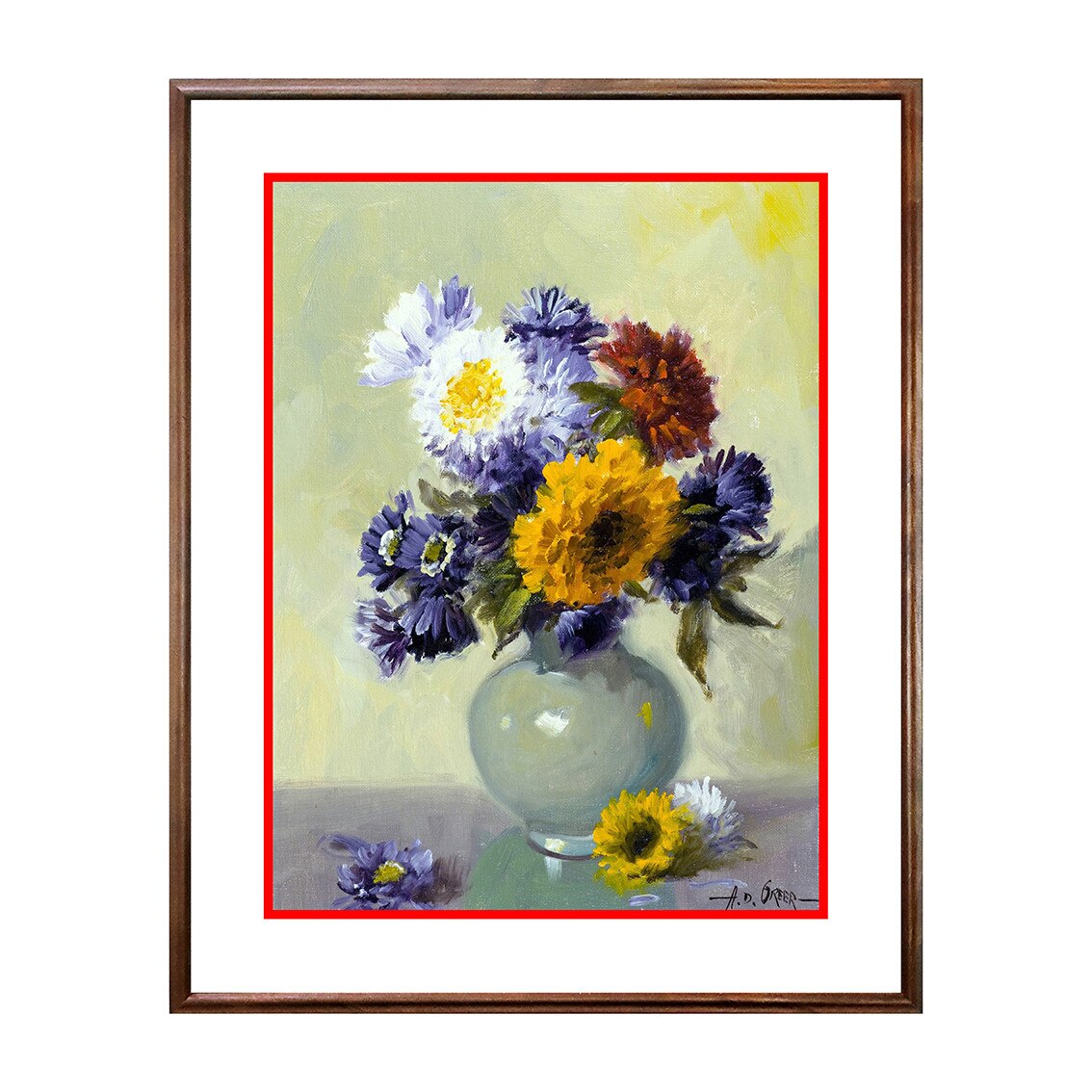 Tablou Poster, Flori - FL-010, 40 x 50 cm