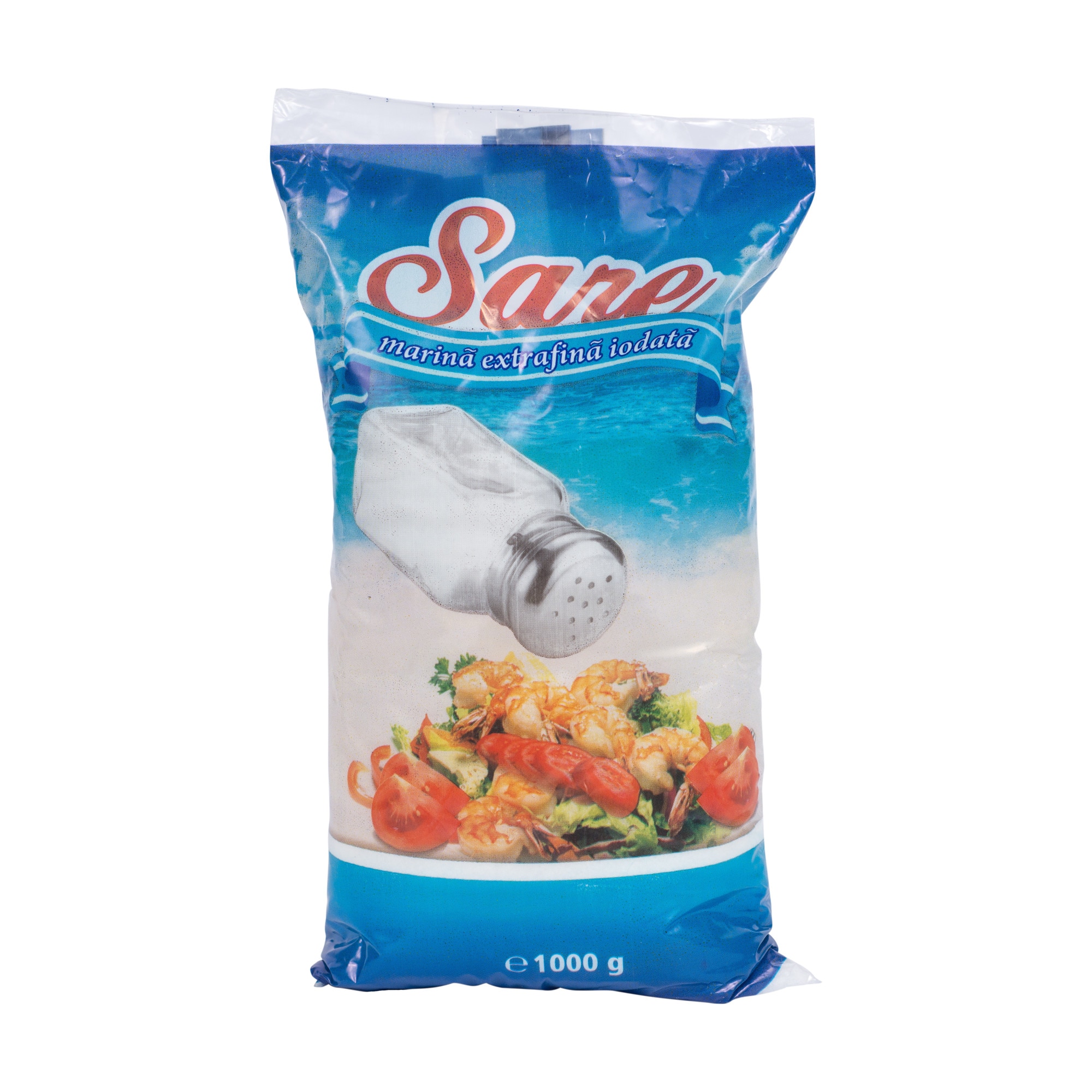 Sare marina extrafina iodata, punga 1 kg