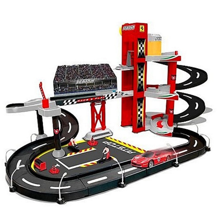 Bburago: Ferrari Racing garázs játékszett