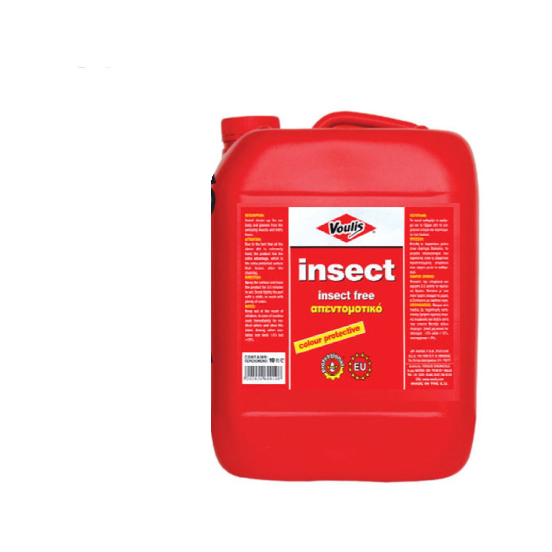 Solutie profesionala cu agent pentru curatarea insectelor Voulis Insect Clean 10L