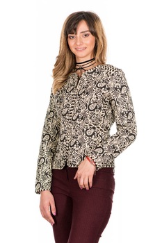 Jacheta print abstract,Cara, marime S Jacheta print abstract,Cara, marime S