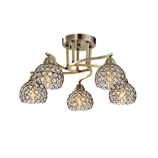 Lustra/Plafoniera 5 becuri E14 LIZA 955LIZA5 Elmark