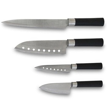 Set 4 cutite Santoku, BRAVISSIMA Set 4 cutite Santoku, BRAVISSIMA