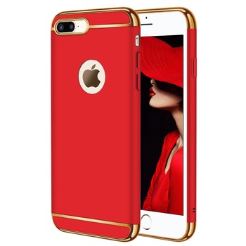 Husa telefon Apple Iphone 8 Plus ofera protectie 3in1 Ultrasubtire Lux Red Matte Husa telefon Apple Iphone 8 Plus ofera protectie 3in1 Ultrasubtire Lux Red Matte