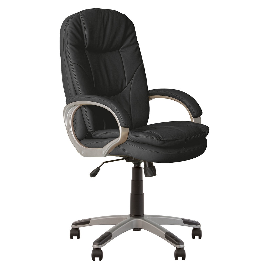 Scaun directorial BONN, Negru piele ecologica