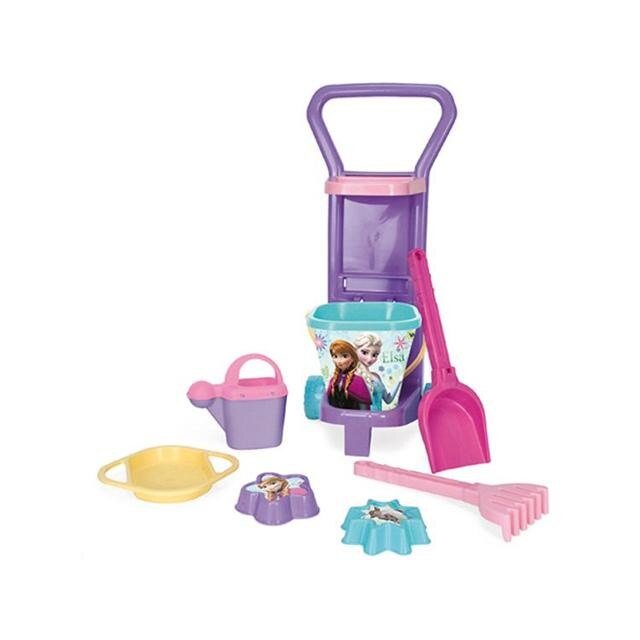 Set de jucarie pentru gradina si nisip Wader Frozen cu 8 accesorii