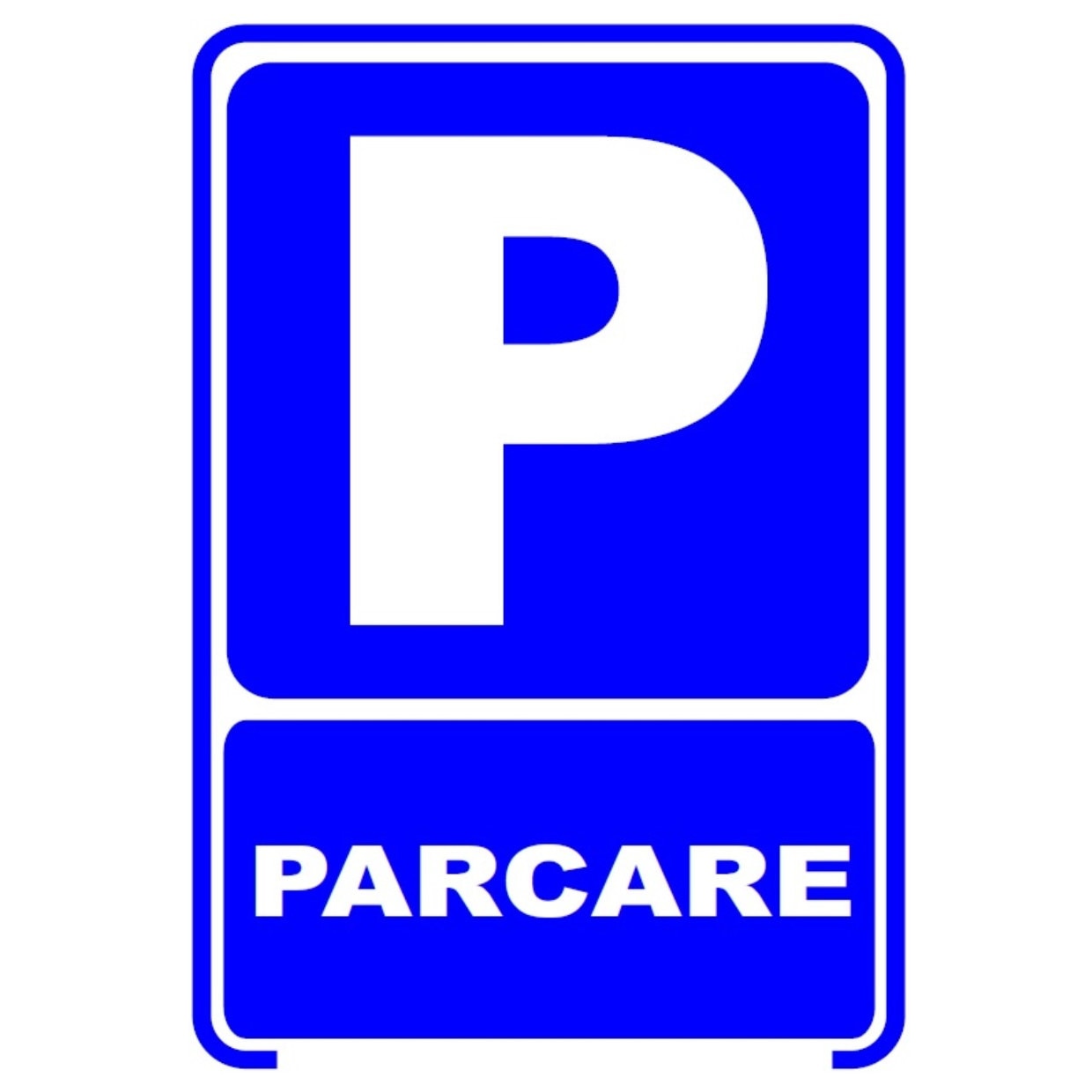 Indicator PVC A5 - Parcare
