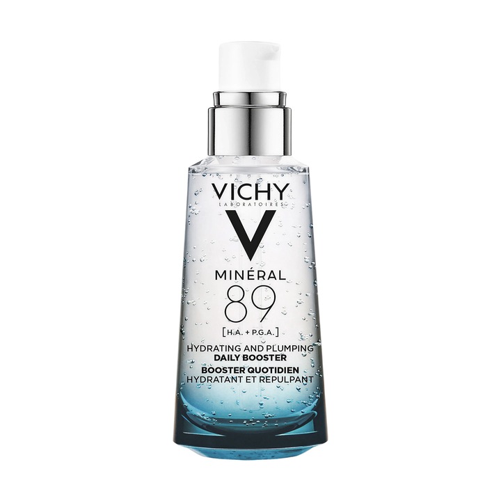 Vichy Minéral 89 hyaluron-booster arcápoló, hidratál, erősít, 50 ml