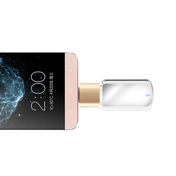 Adaptor OTG USB 3.0 mama la USB Type-C (USB - USB tip C), Auriu Adaptor OTG USB 3.0 mama la USB Type-C (USB - USB tip C), Auriu
