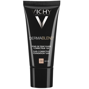 Fond de ten corector Vichy Dermablend 16H 30 Beige SPF 35, 30ml Fond de ten corector Vichy Dermablend 16H 30 Beige SPF 35, 30ml