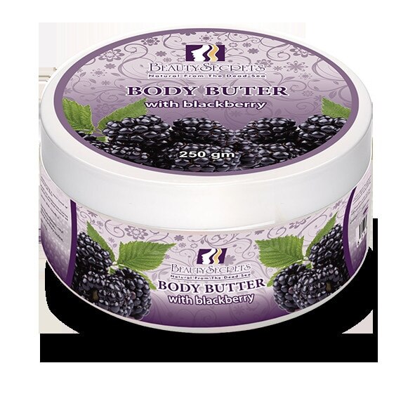 Unt de corp cu mure Beauty Secrets 250 g