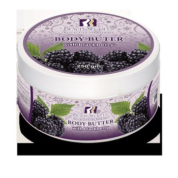 Unt de corp cu mure Beauty Secrets 250 g Unt de corp cu mure Beauty Secrets 250 g