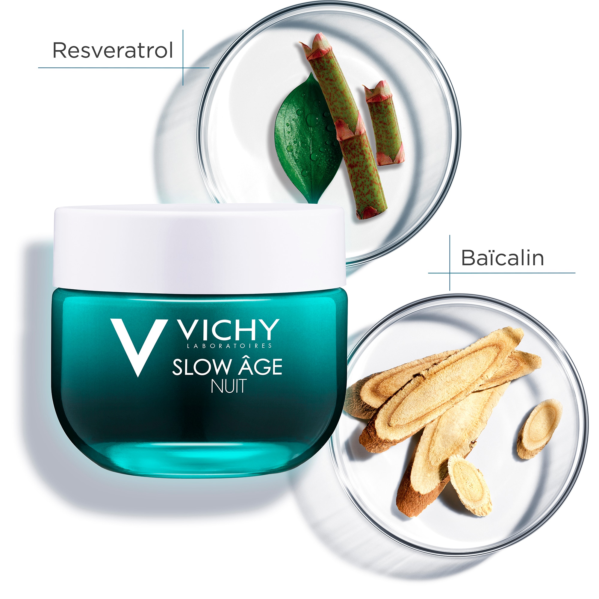 Vichy Slow Age, Cremă de noapte antirid reoxigenantă și regenerantă, 50 ml | Vichi Farm