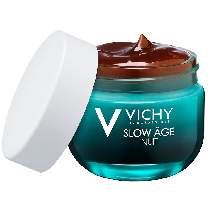 Vichy Slow Age éjszakai krém, felüdítő és regeneráló, 50 ml