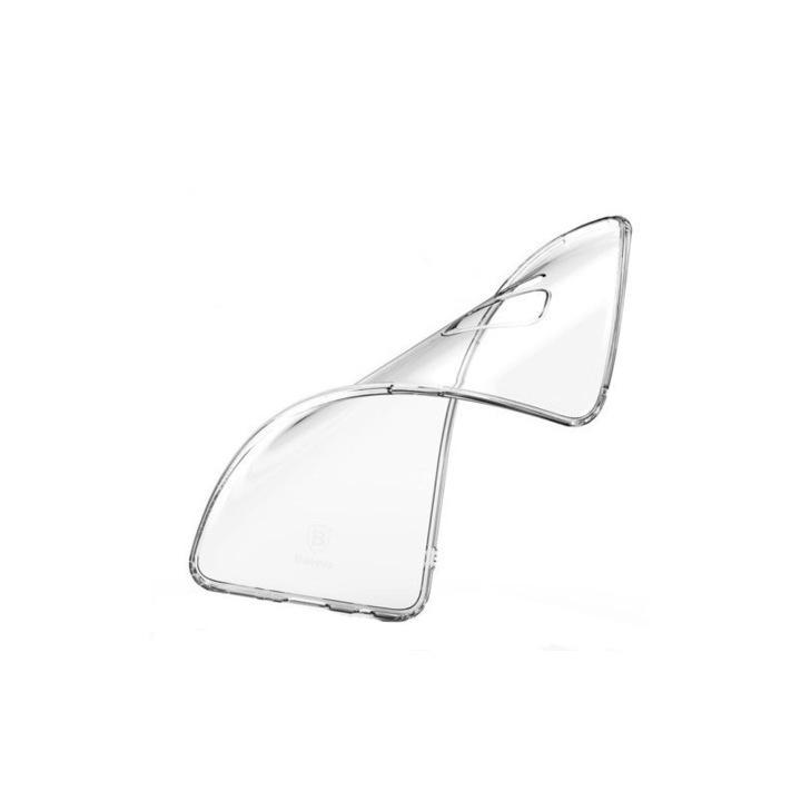 Eredeti Baseus Simple Samsung S9 átlátszó hátlap légpárnás technológiával,