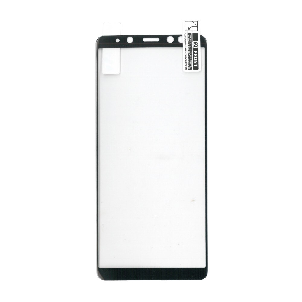 Folie de protectie EuroCELL, din plastic, pentru Samsung Galaxy A8 2018, contur negru