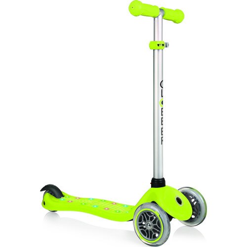Trotineta Globber cu Leduri Primo Starlight, Verde