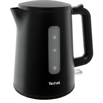 Fierbator Tefal Element KO200830, 2400W, indicator pentru nivelul apei, element de incalzire, filtru anticalcar detasabil, oprire automata, Negru Fierbator Tefal Element KO200830, 2400W, indicator pentru nivelul apei, element de incalzire, filtru anticalcar detasabil, oprire automata, Negru