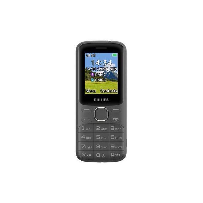 Telefon Mobil 2G Dual-Sim Philips Fun 101 (E2130) Negru