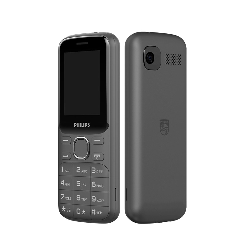 Telefon Mobil 2G Dual-Sim Philips Fun 101 (E2130) Negru
