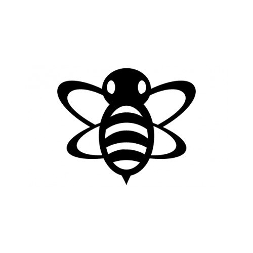 Sticker decorativ StickerStore Albinuta, 17x14 cm, Negru