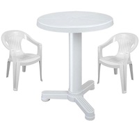 mobiler balcon vilhena masa 60 cm cu 2 scaune jokei culoare alba imagen 10_0_
0