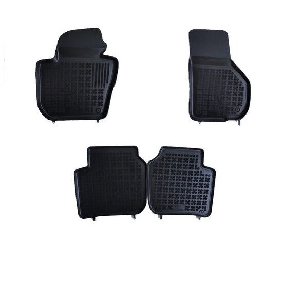 Set covoare cauciuc MAGSTAR stil tavita SKODA SKODA SUPERB II 2008 -2015, fara miros calitate premium, suprafata anti-derapanta