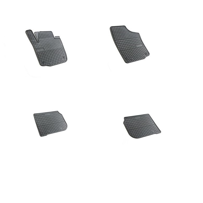 Set covoare cauciuc MAGSTAR SKODA RAPID 2012-, fara miros calitate premium, suprafata anti-derapanta