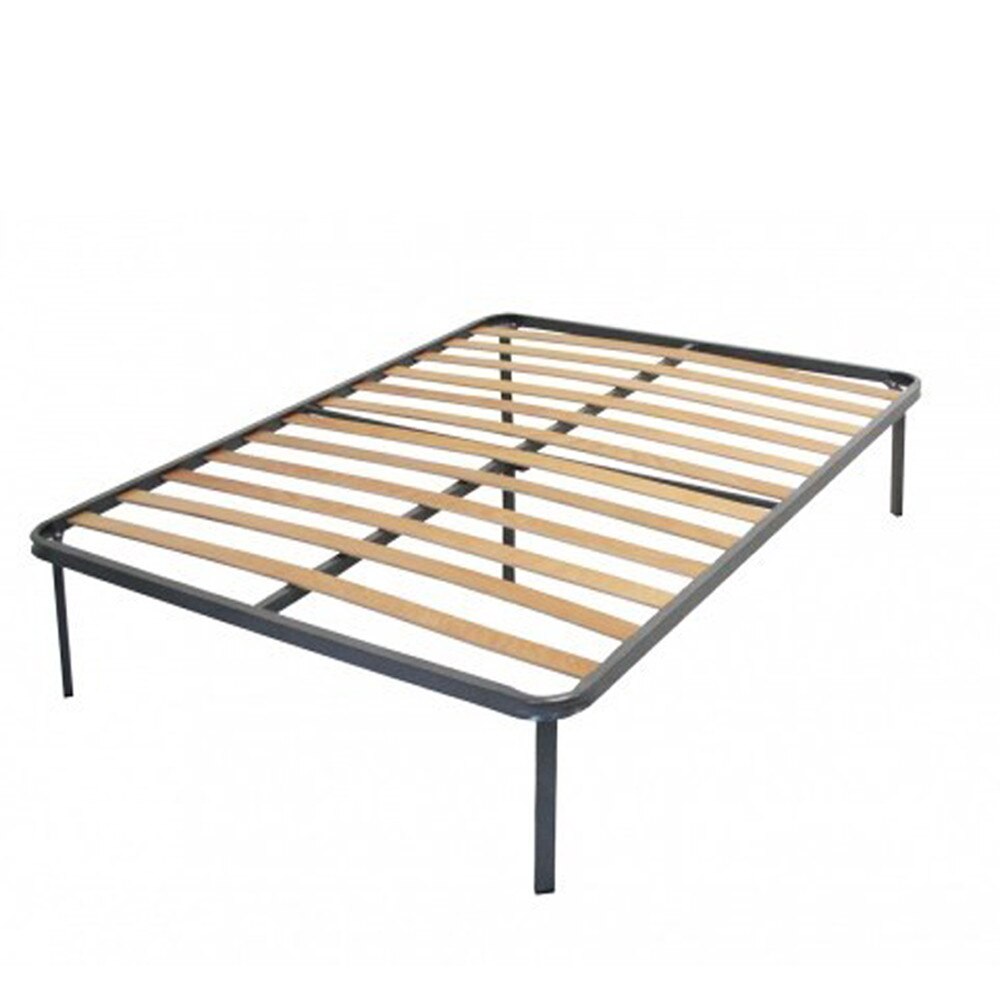 Somiera metalica matrimoniala ECONOMICA cu lamele lungi, 1800X2000 mm, Gri