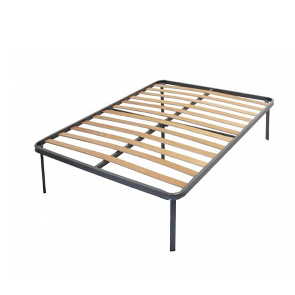 Somiera metalica matrimoniala ECONOMICA cu lamele lungi, 1400X2000 mm, Gri