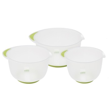 Set 3 boluri Excellent, fara BPA, 16/19/22cm- 1.5/2/2.5 L, plastic Set 3 boluri Excellent, fara BPA, 16/19/22cm- 1.5/2/2.5 L, plastic