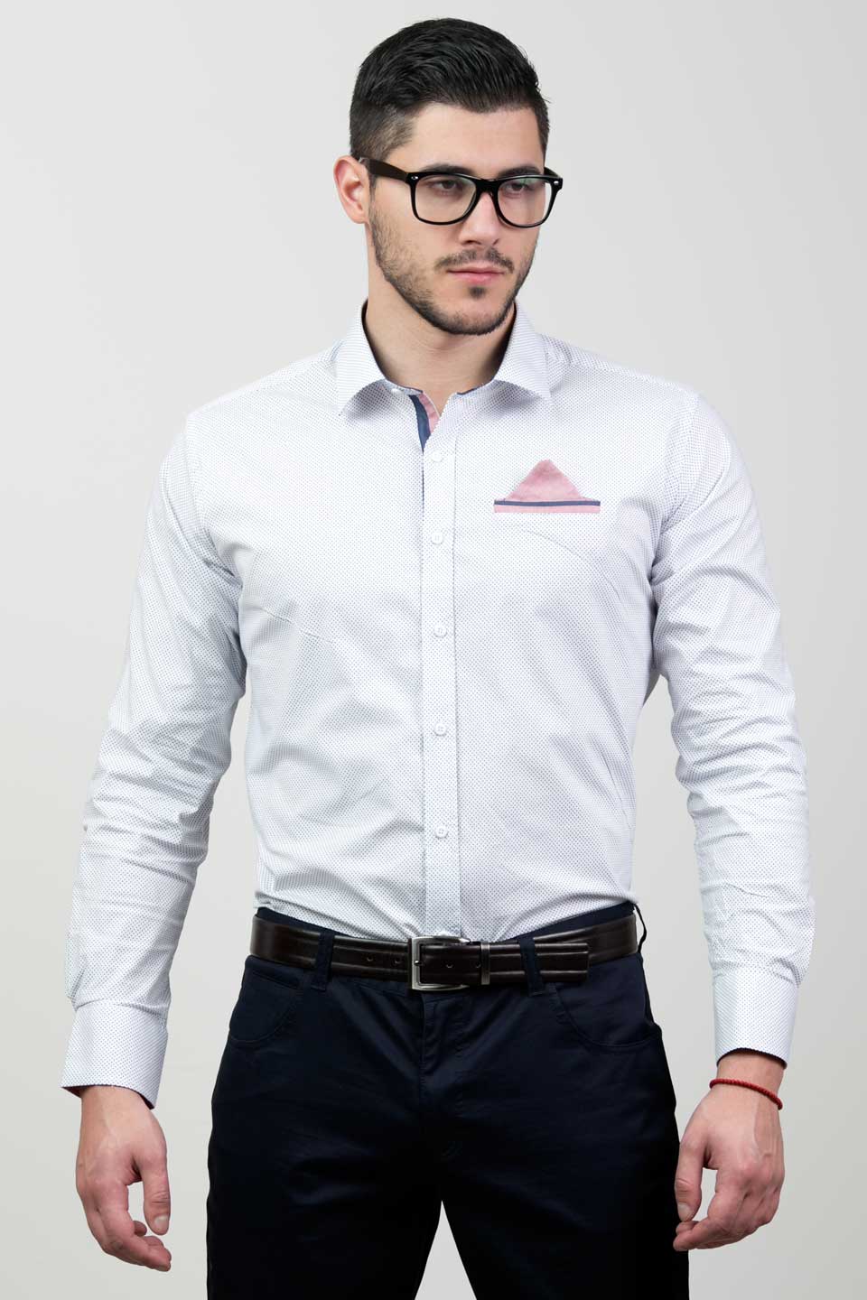 Camasa pentru barbati STYLER, model 21252, alb, Alb, 2XL