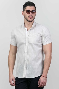 Camasa pentru barbati STYLER, model 80122, bej, M Camasa pentru barbati STYLER, model 80122, bej, M