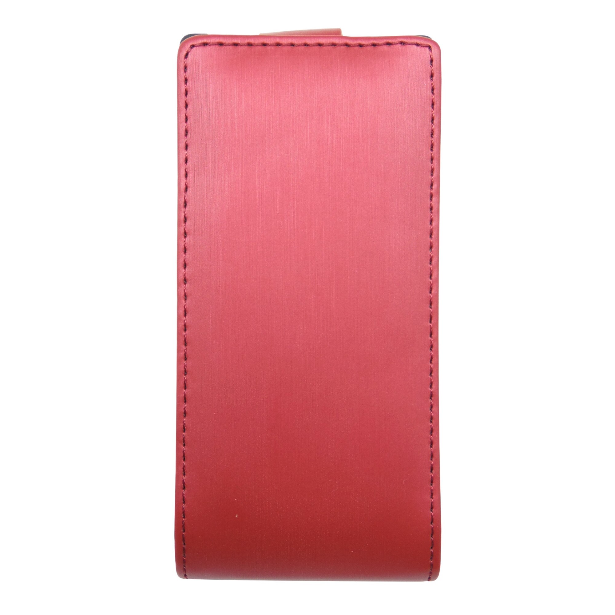 Husa flip TelOne Neo Slim rosie pentru Sony Xperia U (ST25i)