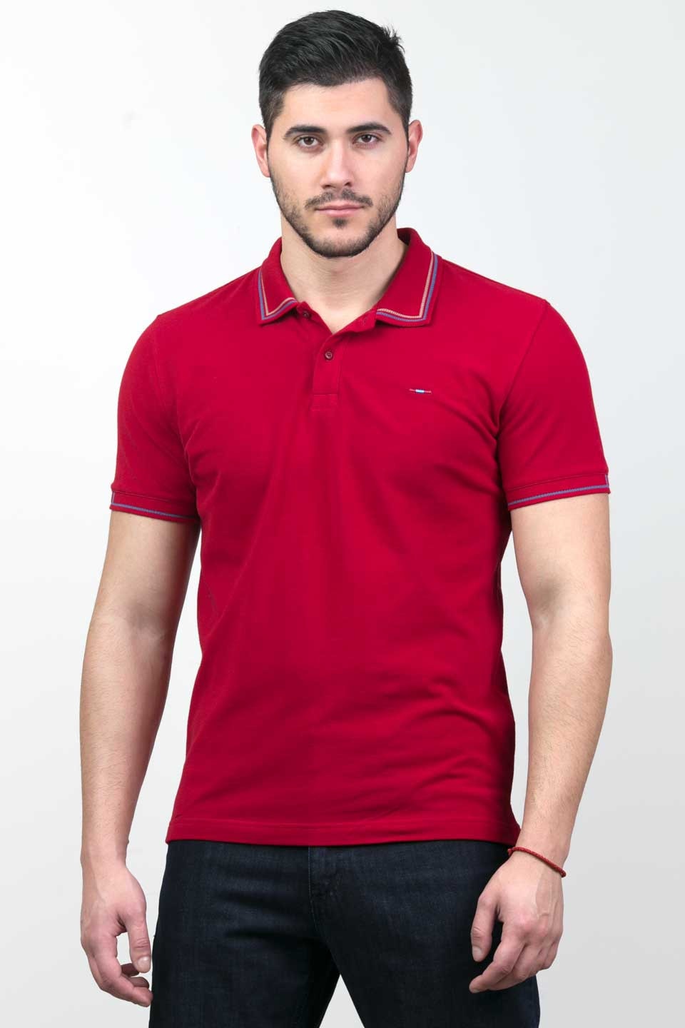 Tricou pentru barbati STYLER, model 93234, rosu, Rosu, M